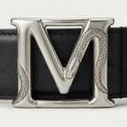 Malargio Black Leather belt